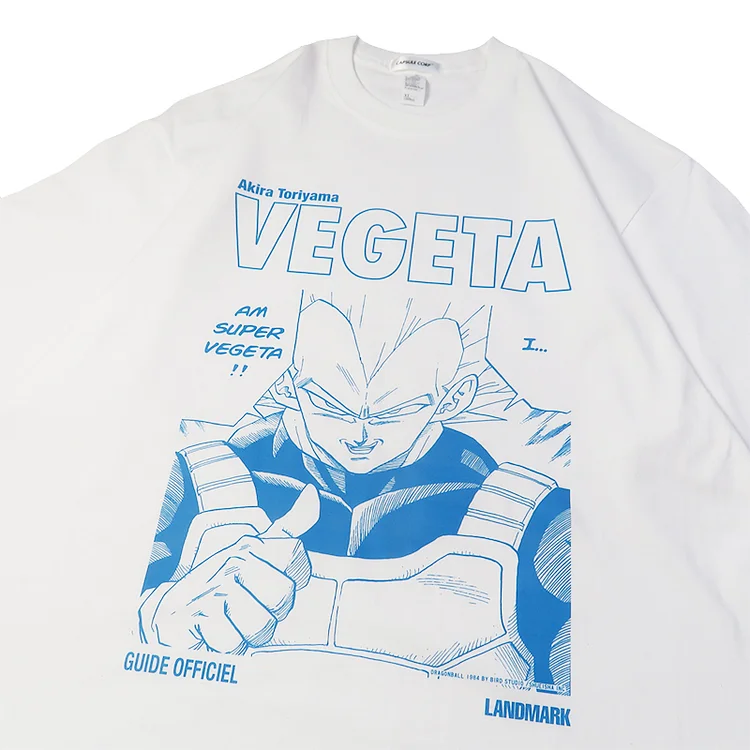 Pure Cotton Dragon Ball Z Vegeta T-shirt  weebmemes