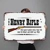 Henry Rifle - Vintage Metal Signs - 20*30cm/30*40cm - Western&Movie