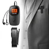 Portable Radio Digital Tuning FM Radio with Earphone Mini Radio for Home Outdoor