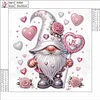 Diamond Painting-DIY Crystal Rhinestone Valentines Day Gnome