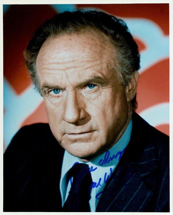 Jack Warden vintage signed 8x10 Photo Poster painting