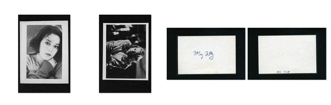 Meg Tilly - Signed Autograph and Headshot Photo Poster painting set - The Big Chill