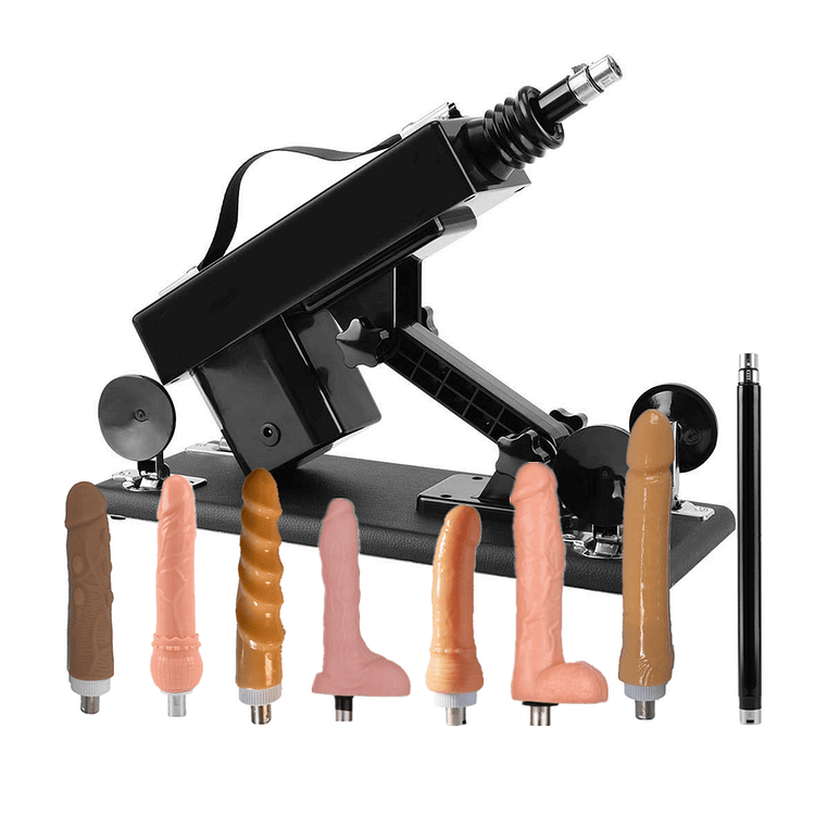 khalesex Automatic Sex Machine Thrusting Love Machine with 7pcs Attachments