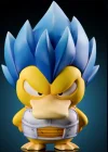 Vegeta Cosplay Psyduck - Dragon Ball Pokemon Resin Statue - Mimo Studio