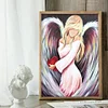 Diamond Painting-DIY Full Round Drill Heart Angel
