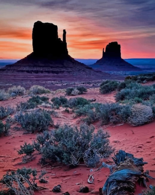 

Monument Valley Desert Arizona – Paint By Numbers - 40*50CM, 501 Original