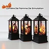 Lumi&egrave;res LED &agrave; flamme simul&eacute;e d'Halloween