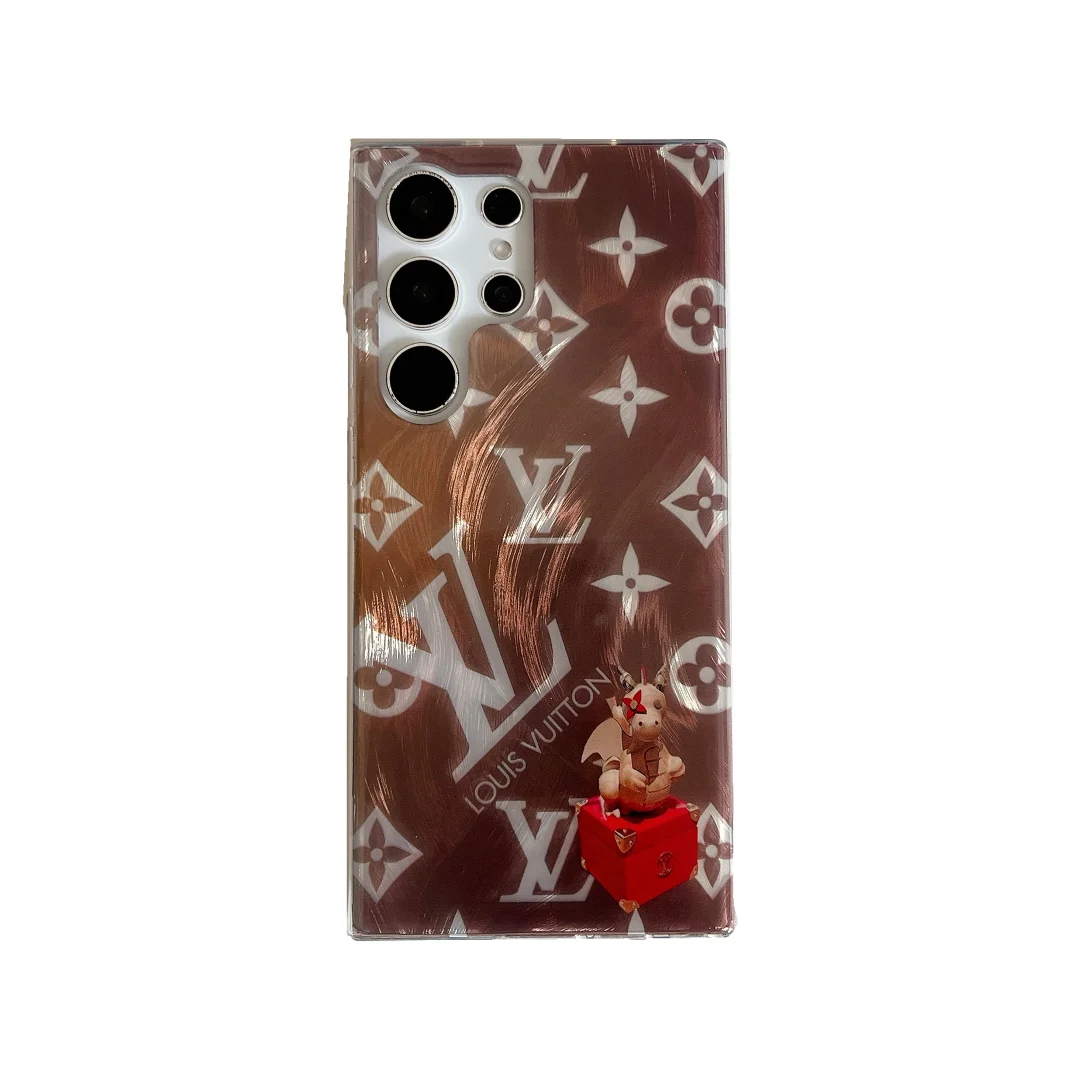 Louis Vuitton LV Creative Bag Air Cushion Stand Metal Logo Samsung Galaxy Phone Case ProCaseMall