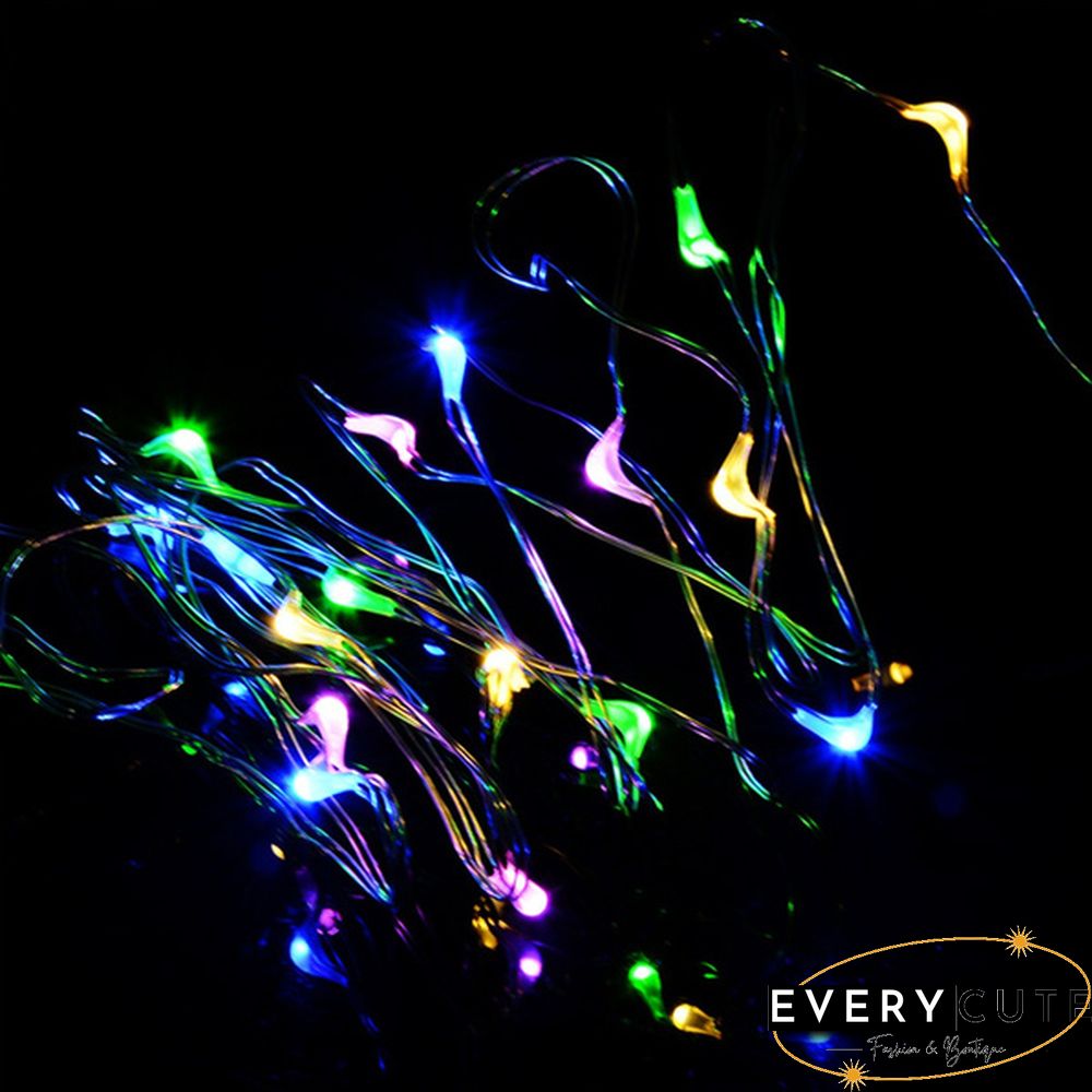 Outdoor 10M/20M 9 Colors Wedding New Year LED Christmas Decoration Outdoor Fairy String Light