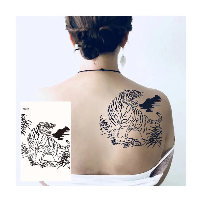 Waterproof Temporary Tattoo Forest Dragon Tattoos Sticker for Makeup Body Art Tatto Stickers arm sleeve tatto fake tatoo sticker