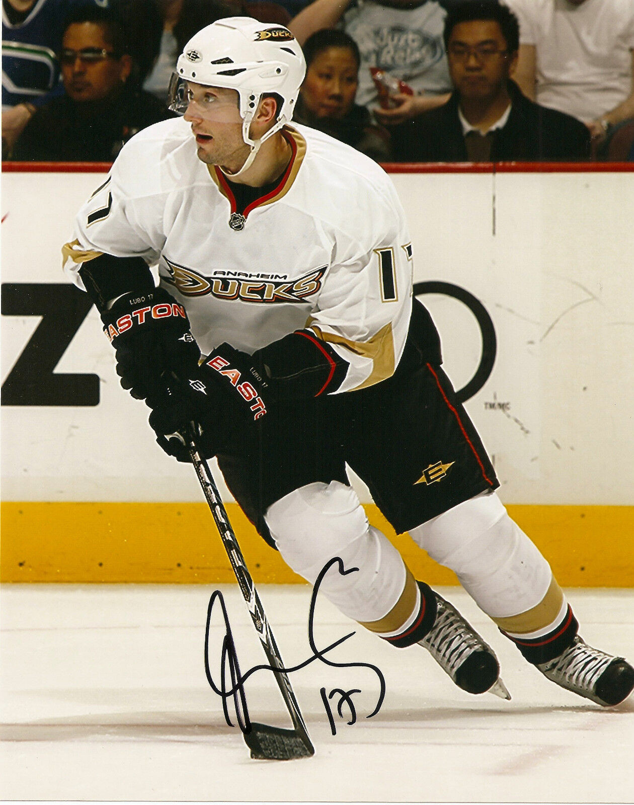 Anaheim Ducks Lubomir Vishnovsky Autographed Signed 8x10 Photo Poster painting COA