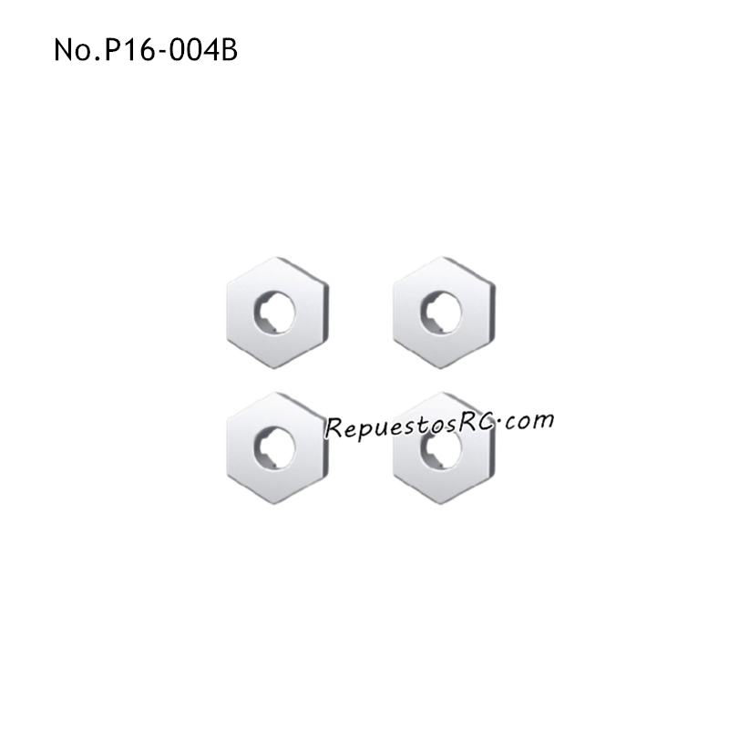 UDIRC UD1610S Piezas Enlaces Hexagonales Metálicos sin Escobillas P16-004B