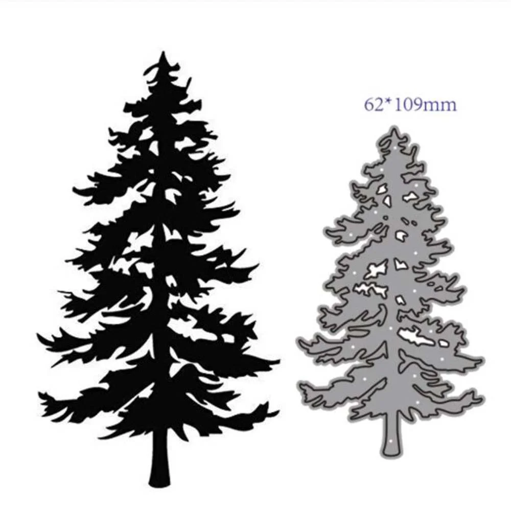 Nigikala tree Metal Cutting Dies DIY Scrapbooking Decor Card Making Embossing Craft Album Paper Stencil