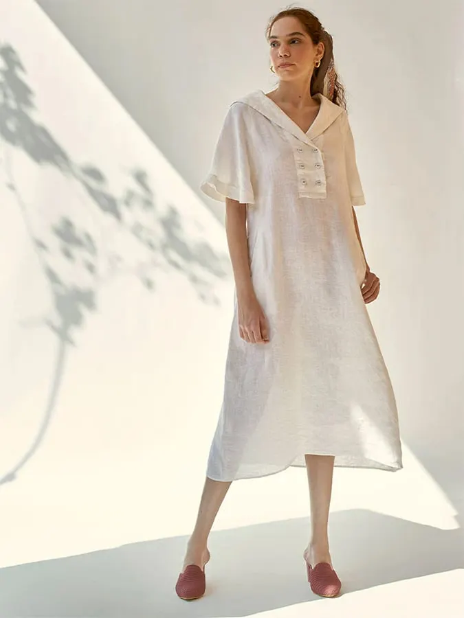 Women's Summer Cotton&Linen Dress 