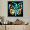 Diamond Painting -DIY Round Drill Mysterious Butterfly(40x40cm)