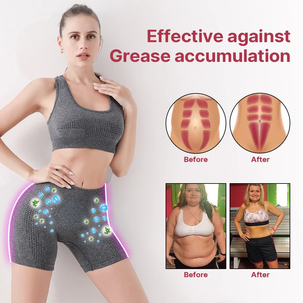 Shapermov Ion Shaping Shorts,Komfort Atmungsaktives Gewebe,Enthält Turmalin-Gewebe