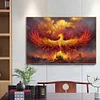 (Stamped/Counted) Phoenix Bird - 11CT Cross Stitch 50*40cm/19.69*15.75in