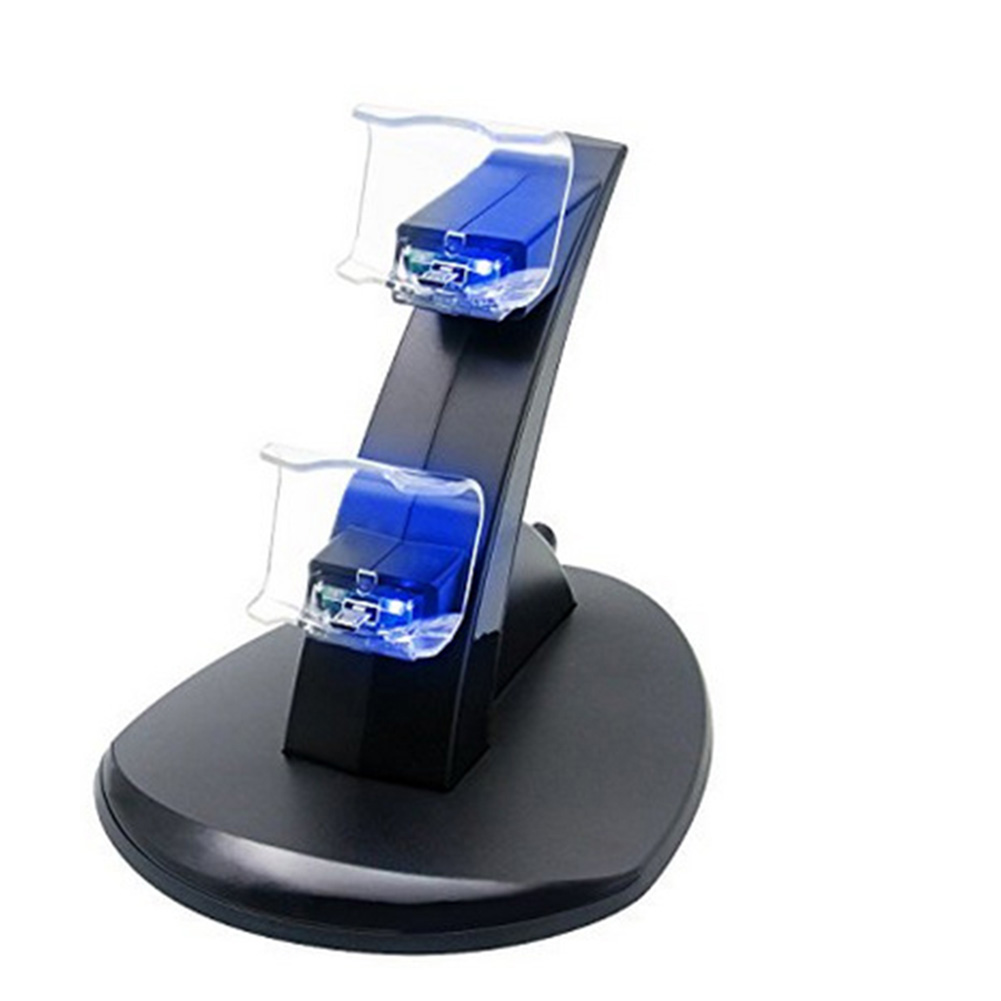 

Controller Charger Dock Station Joystick Dual USB Charging Stand for PS4, 501 Original