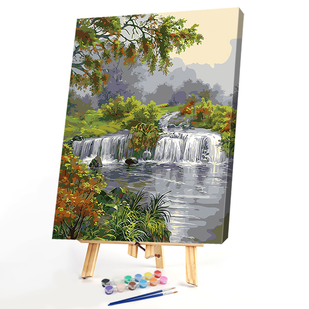 

40*50CM - Paint By Numbers - Stream, 501 Original