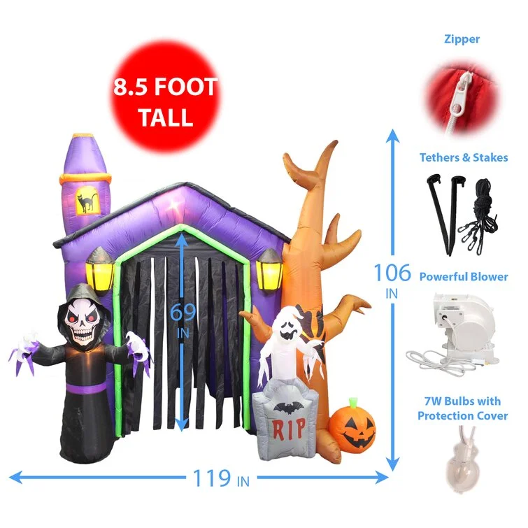 Halloween Haunted House Decoration Archway