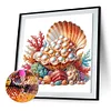 (Multi-Style)Shell Pearls-Partial Special Shaped Diamond Painting 30*30CM