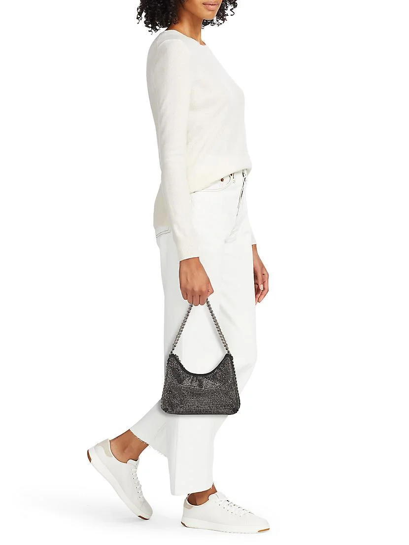 Stella McCartney Mini Falabella Crystal Shoulder Bag