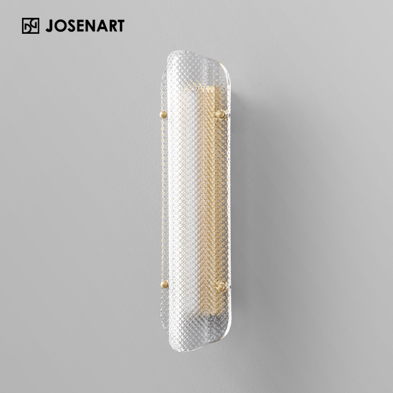 Trend Lighting Terra Brass LED Sconce JOSENART Josenart