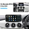 Ugode Mercedes Benz B Class W246 2012-2017 year Apple CarPlay Android Auto Display Monitor Upgrade Autoradio Stereo 