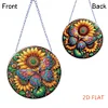 DIY Sunflower Hanging Diamond Art Ornament Window Pendant