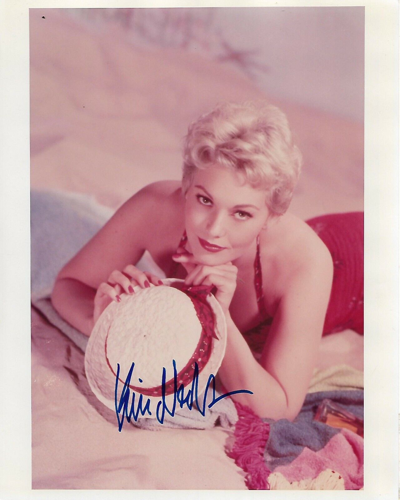 KIM NOVAK Autographed 8 x 10 Signed Photo Poster painting COA