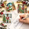 6pcs Nutcracker DIY Diamond Painting Cards Art 15x15cm for Adults