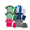 24 25 Children Soccer Shirts 100% Polyester Uniforms Wear Quality Sportswear Children Clothing Football Uniforms Set