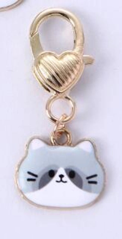 Minimalist Cat Zinc Alloy Women’s Keychain