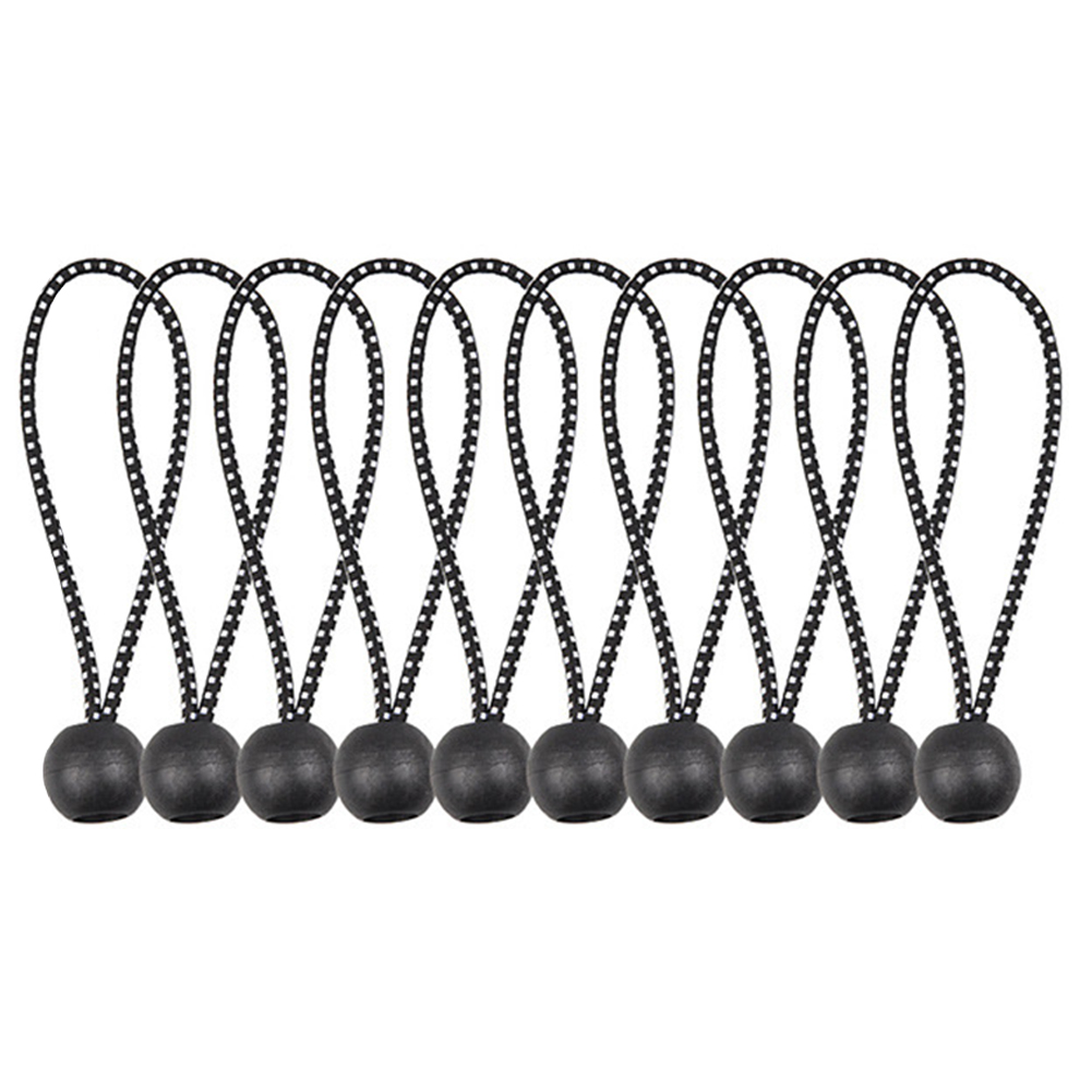 

Elastic Tent Bungees Ball Fixing Tie Rope Tarp Awning Canopy Bungee Cords, 10pcs, 501 Original
