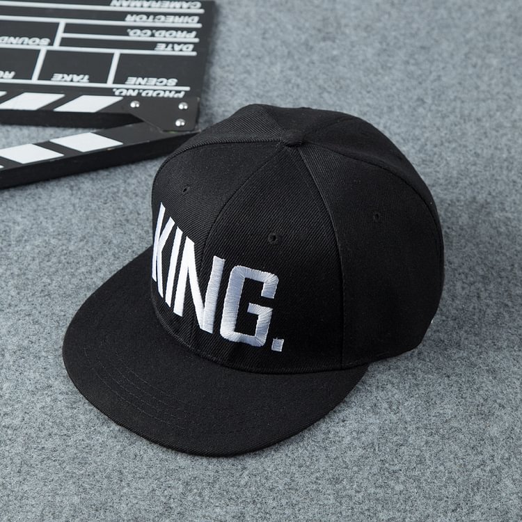 King and Queen 3D Embroidered Baseball Hat