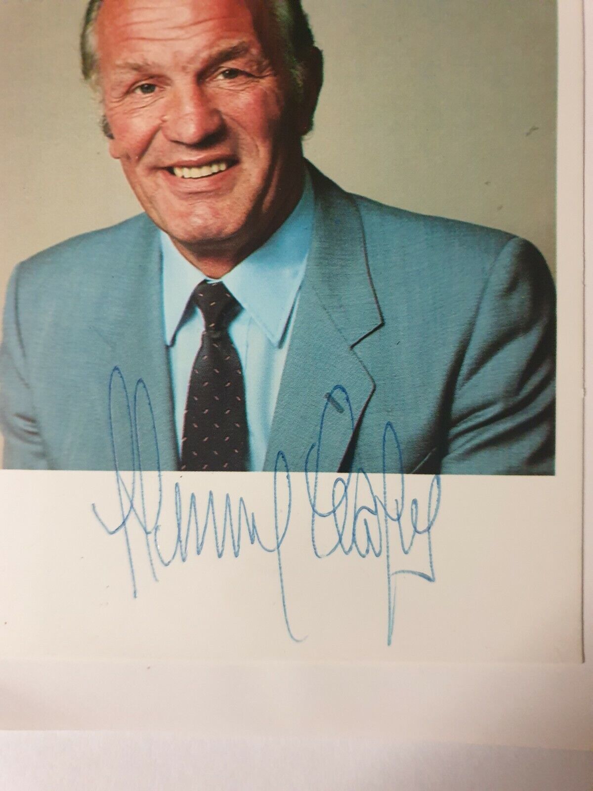 Henry Cooper Boxing Legend Signed Photo Poster painting Faberge, Brut