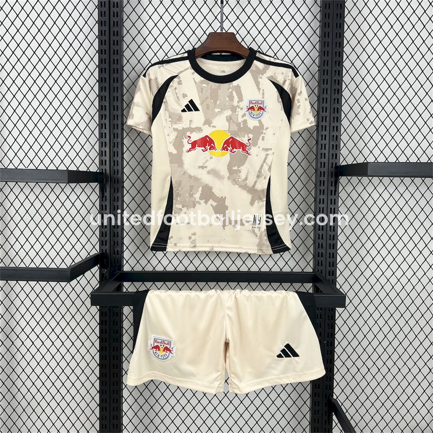 New York Red Bulls 2025 Away Kids Kit