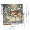 Diamond Painting-5D Full Round Drill Winter Deer