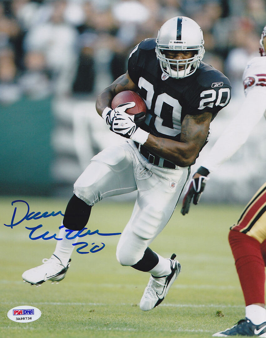 Darren McFadden SIGNED 8x10 Photo Poster painting Oakland Raiders ITP PSA/DNA AUTOGRAPHED