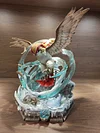 Pidgeot Blizzard Scene - Pokemon Resin Statue - Monster Studios