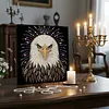 (30x30cm)DIY Eagle Pearl Painting Kit With Inner Frame Home Decor