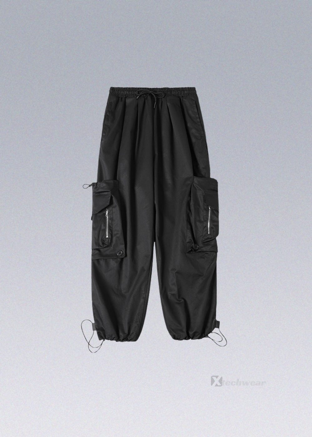 Dark Elastic Pants Techwear - X techwear-x