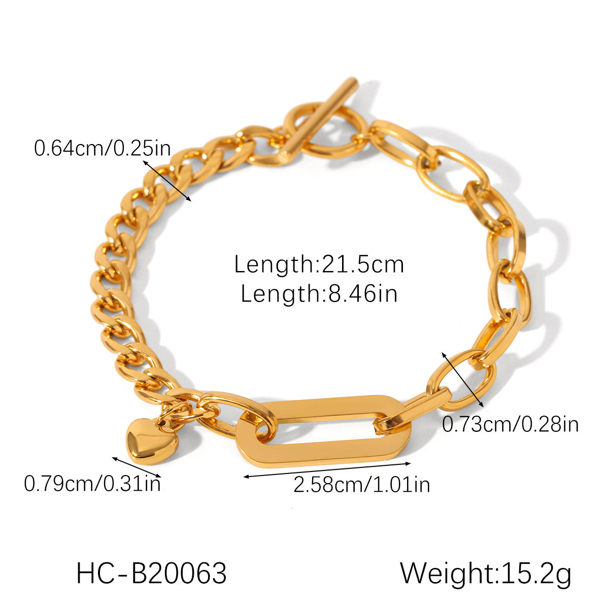 Stainless Steel Bracelet Ot Buckle Love Pearl Bracelet Female Titanium Steel Jewelry