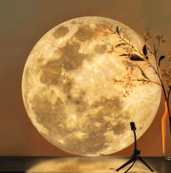 Moon Earth Projection LED Lamp🌌So Cool! 🎁Perfect Gift-Buy 2 Free Shipping