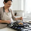 19 Holes Takoyaki Grill Pan Octopus Ball Maker Non-Stick Takoyaki Pan Pre-Seasoned Cast Iron Octopus Ball Grill for Baking Cooking Kitchen Gadgets