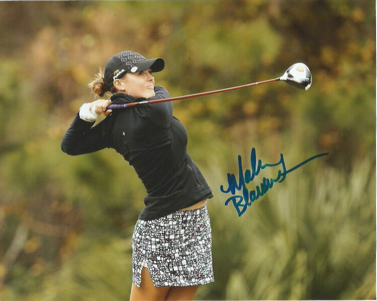 LPGA Mallory Blackwelder Autographed Signed 8x10 Photo Poster painting COA A