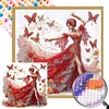Diamond Painting-Round AB Drill Dancing Beauty(45*45CM)