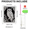 Diamond Painting-DIY Special Shaped Drill Pearl Painting Owl(30x40cm)