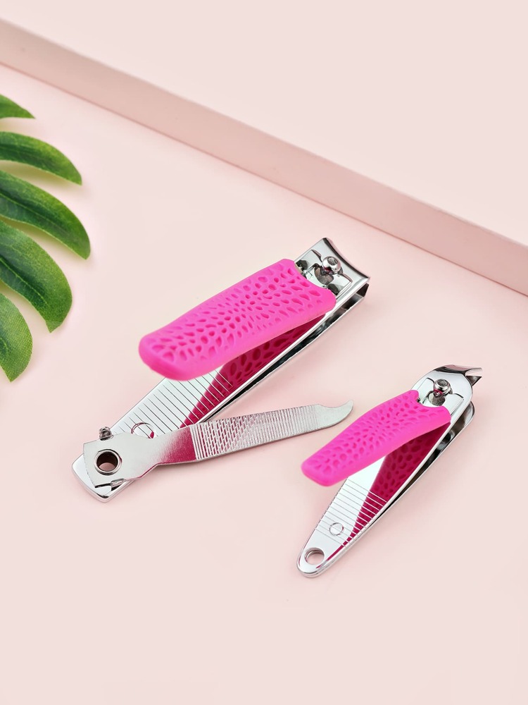 2pcs Anti-slip Nail Clipper