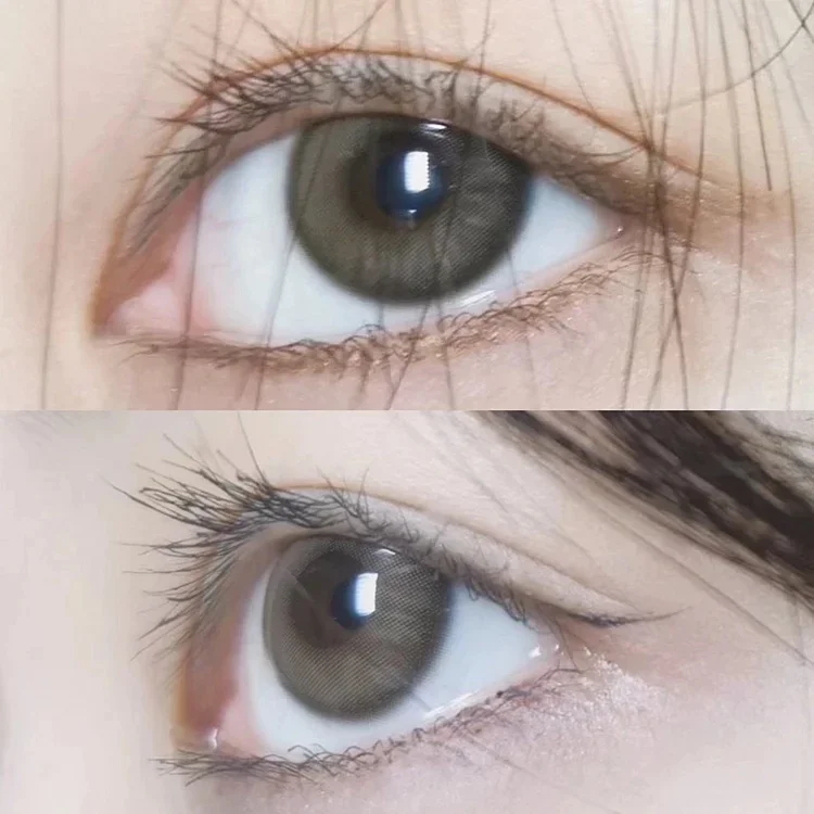 Cocktail Brown Tequila Sunrise Colored Contact Lenses